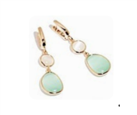 Orecchini Madì Donna Laguna  Goccia in Argento Quarzo idrotermale 3893600